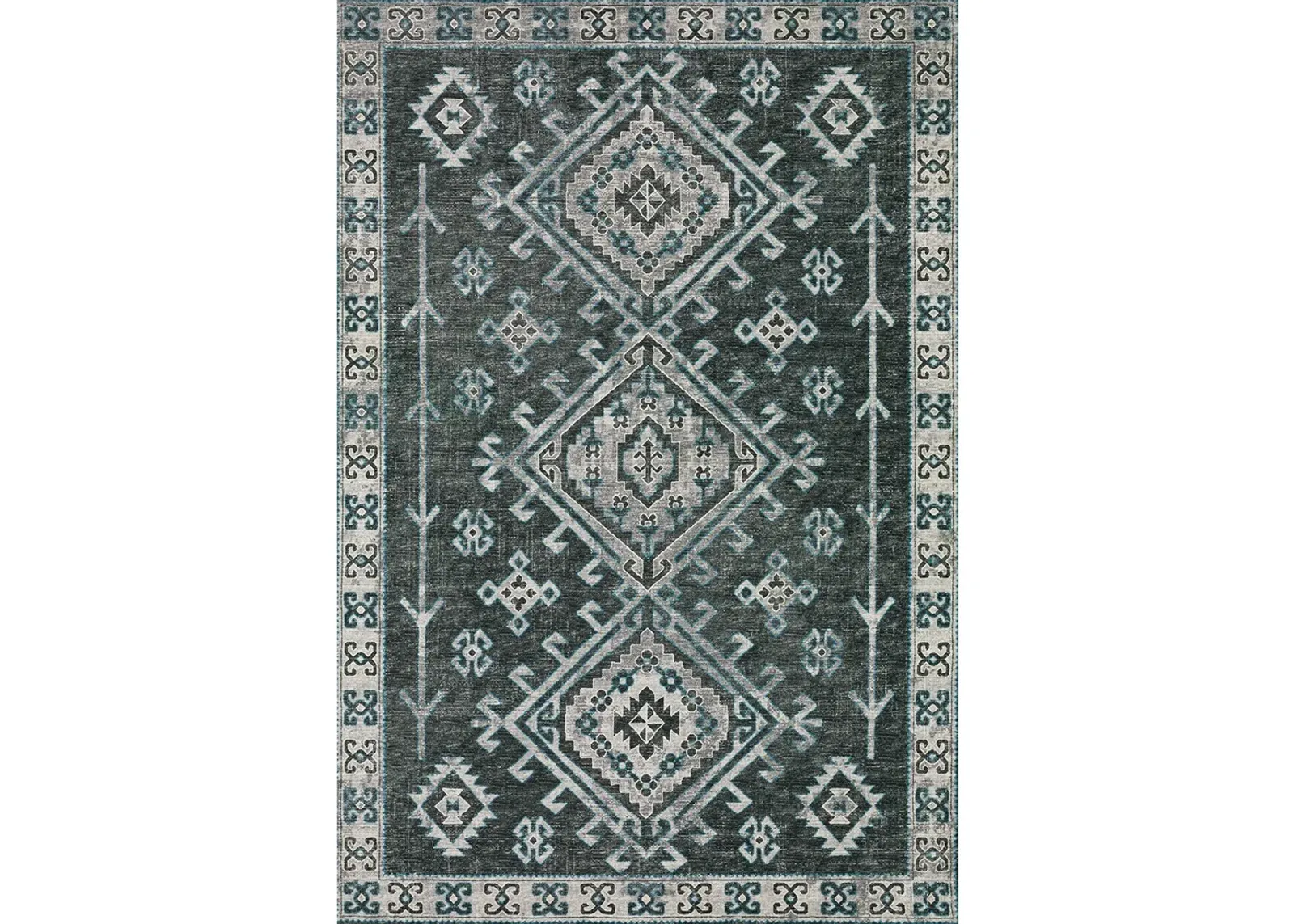 Brisbane BR2 Midnight 5' x 7'6" Rug