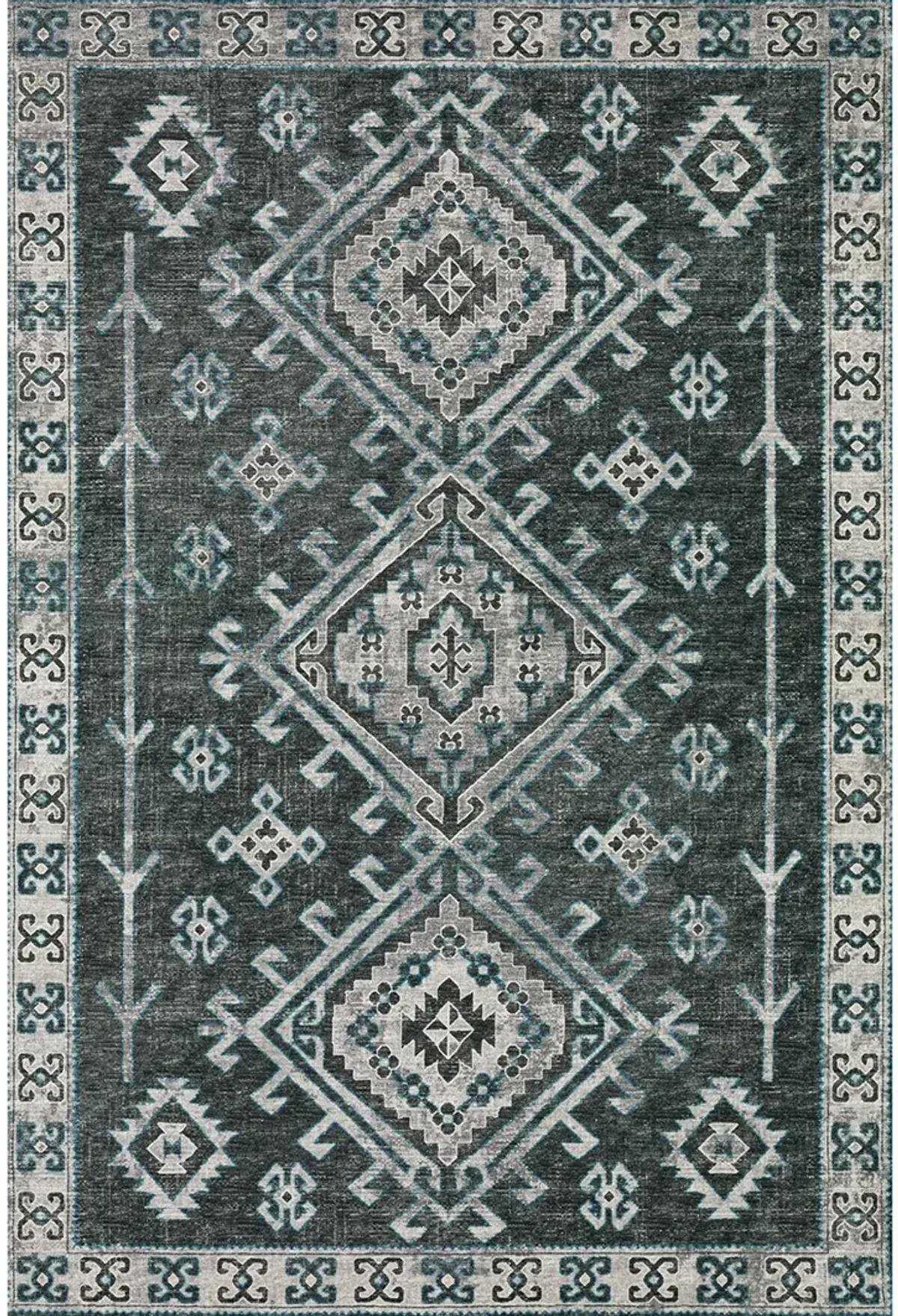 Brisbane BR2 Midnight 5' x 7'6" Rug