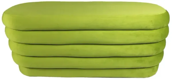 Alex Hamilton Thor Oval Ottoman in Fern