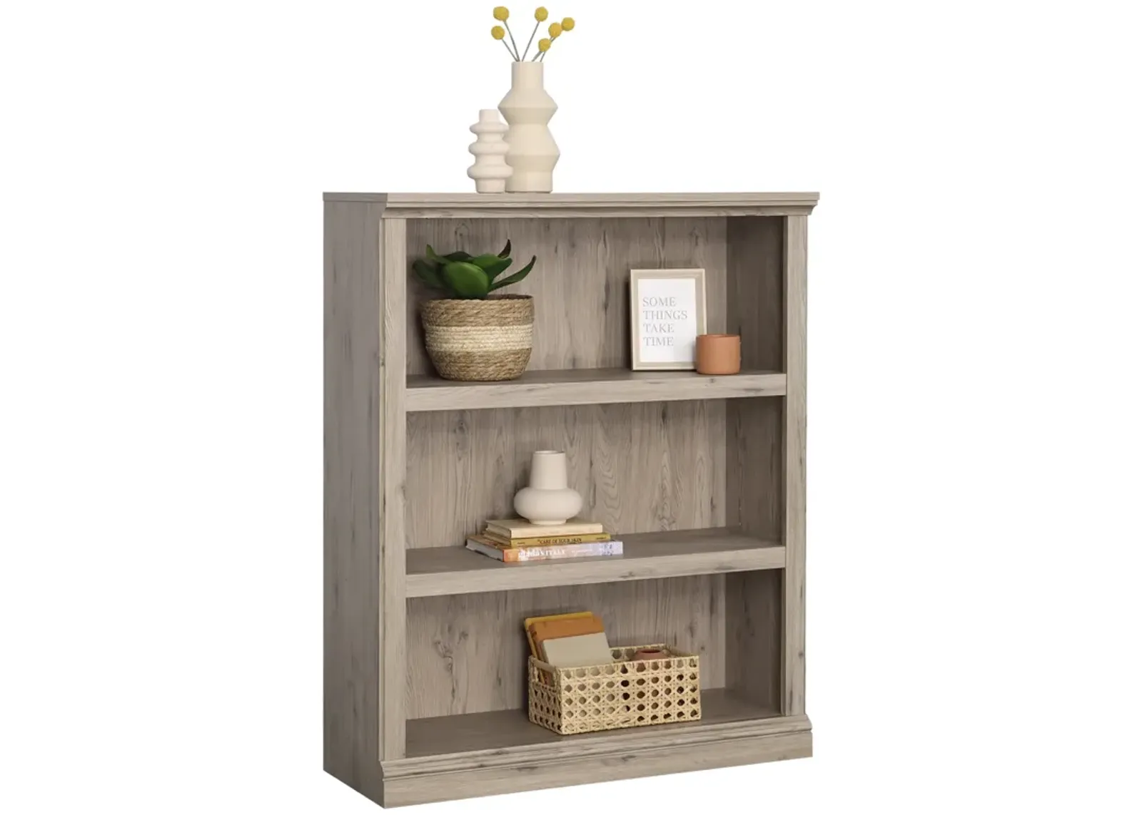 Sauder Select 3-Shelf Display Bookcase