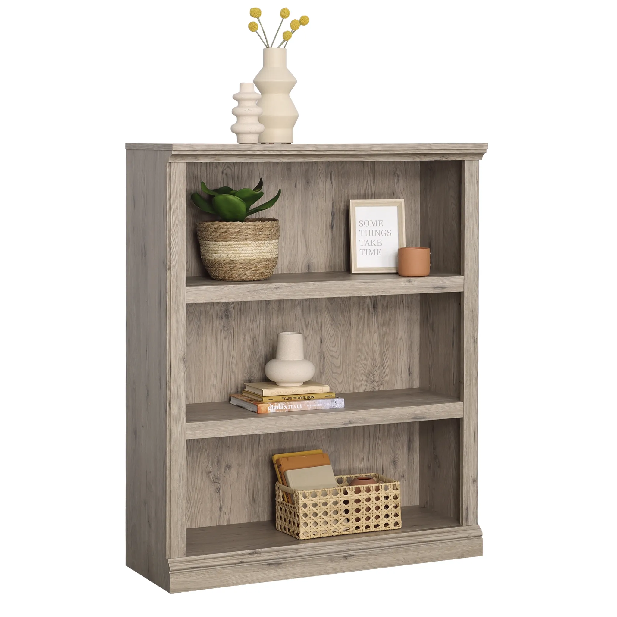 Sauder Select 3-Shelf Display Bookcase