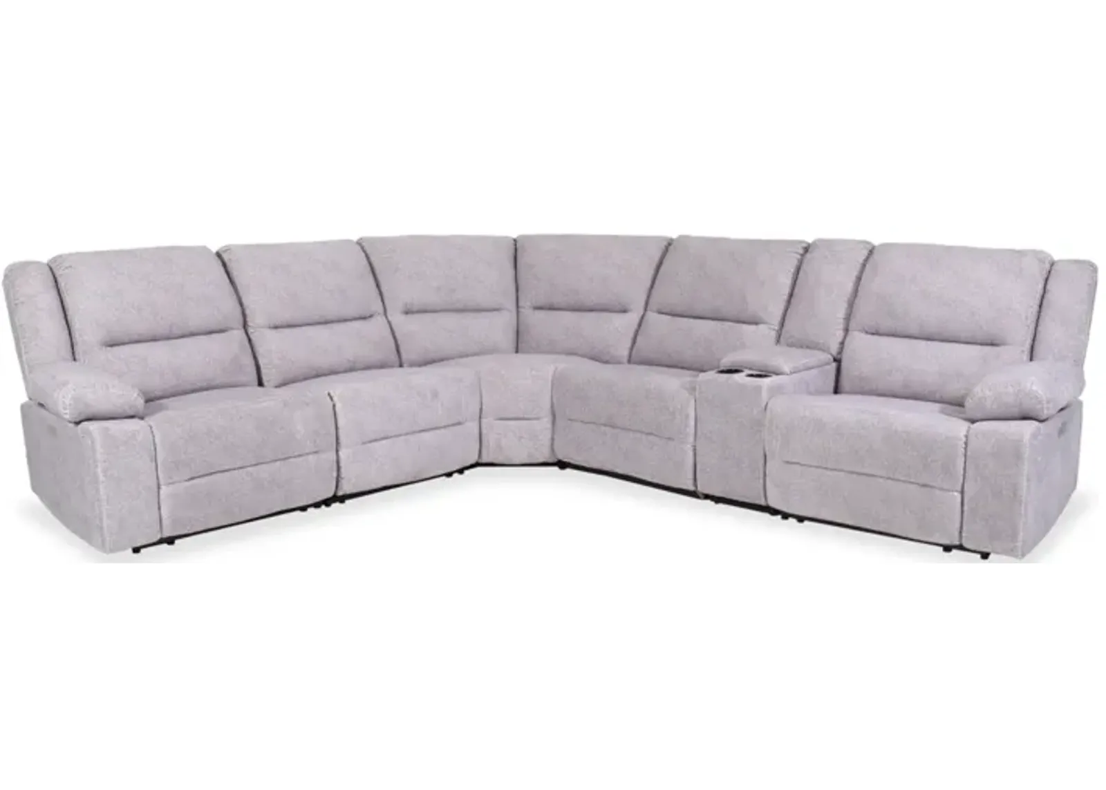 Forester Stone 6-Piece Power Sectional