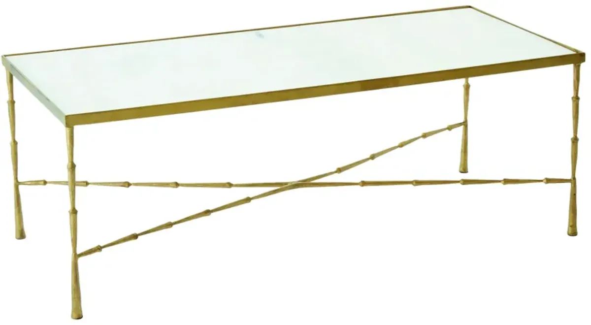 Spike Cocktail Table- Brass