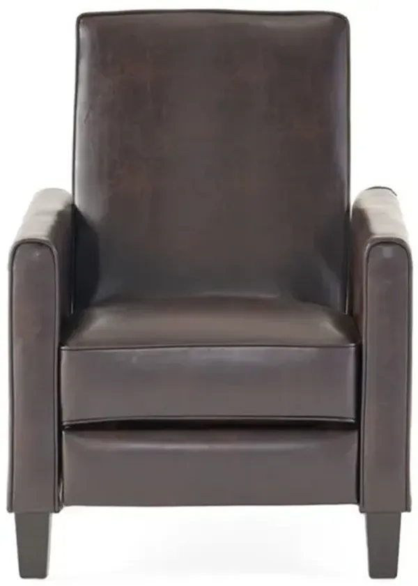 Merax PU Leather Push Back  Recliner Chair