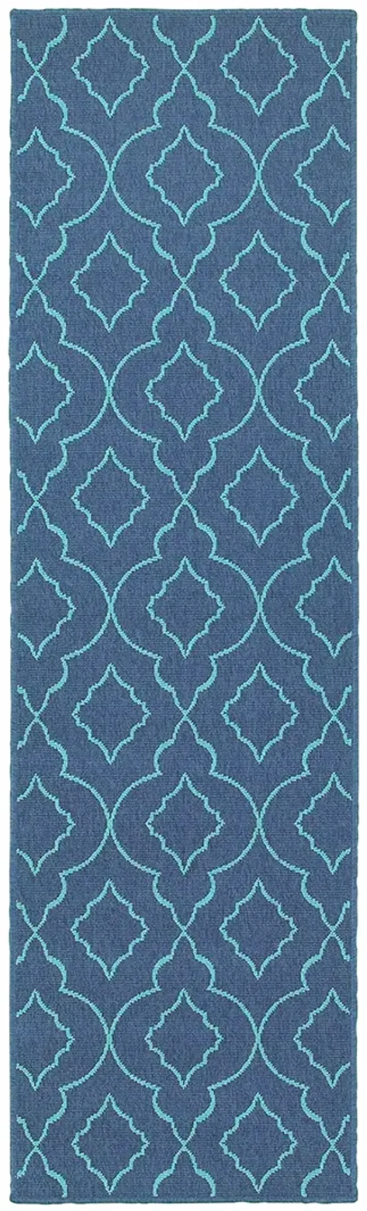 Meridian 2'3" x 7'6" Navy Rug