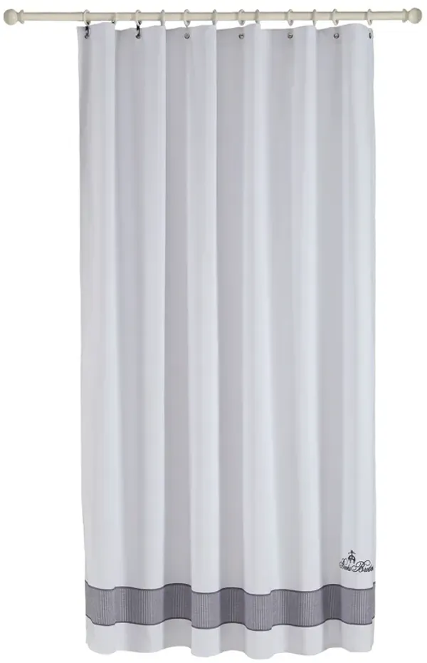 Brooks Brothers Fancy Border Shower Curtain