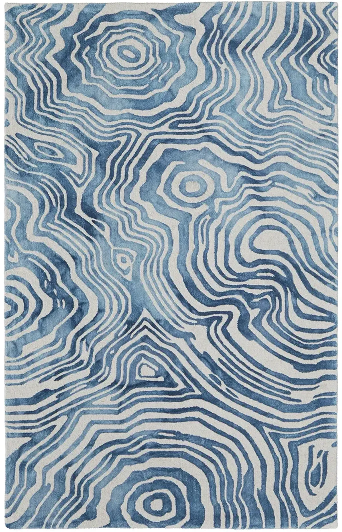 Lorrain 8920F Blue/Ivory 2' x 3' Rug