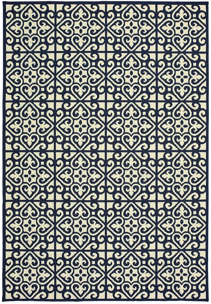 Marina 7'10" x 10'10" Ivory Rug