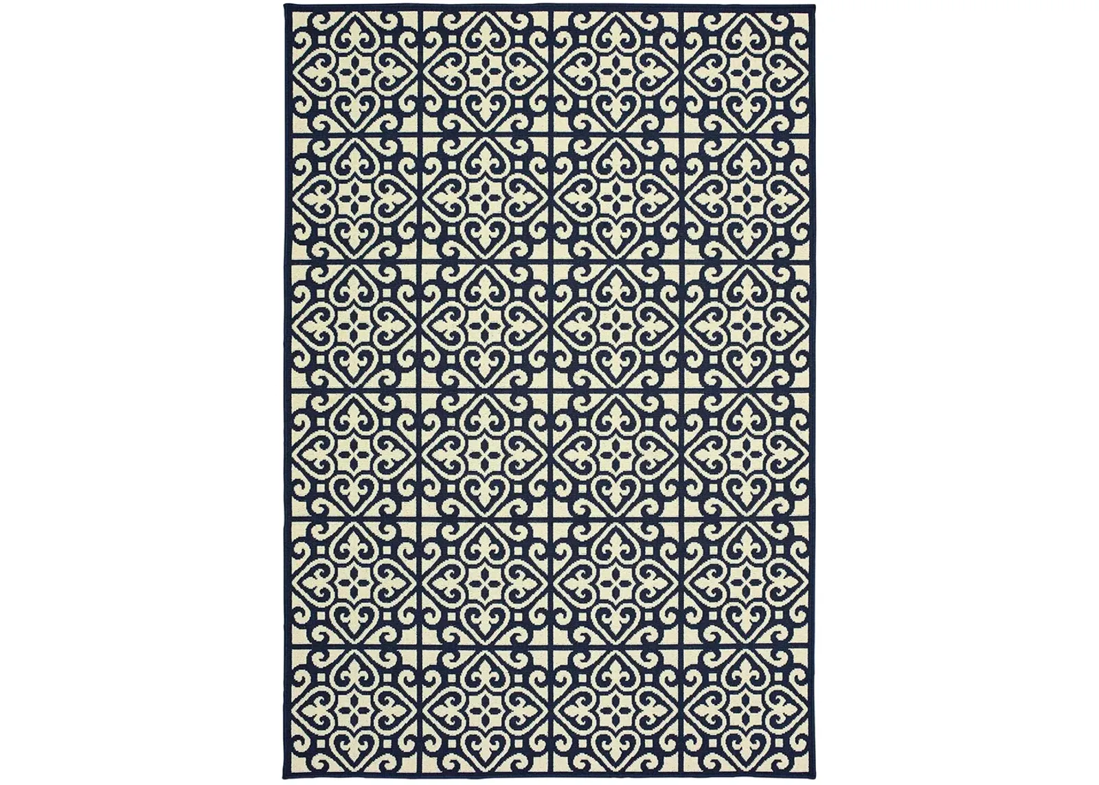 Marina 7'10" x 10'10" Ivory Rug