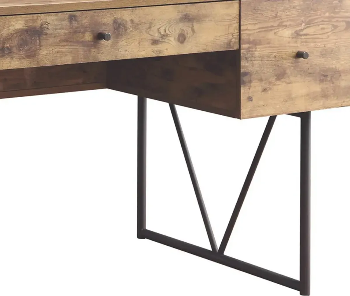 Voguish Style Writing Desk With 4 Drawers