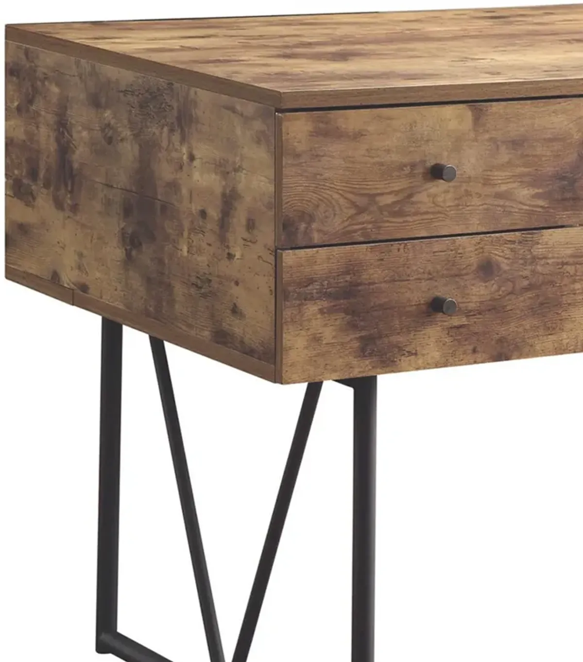 Voguish Style Writing Desk With 4 Drawers