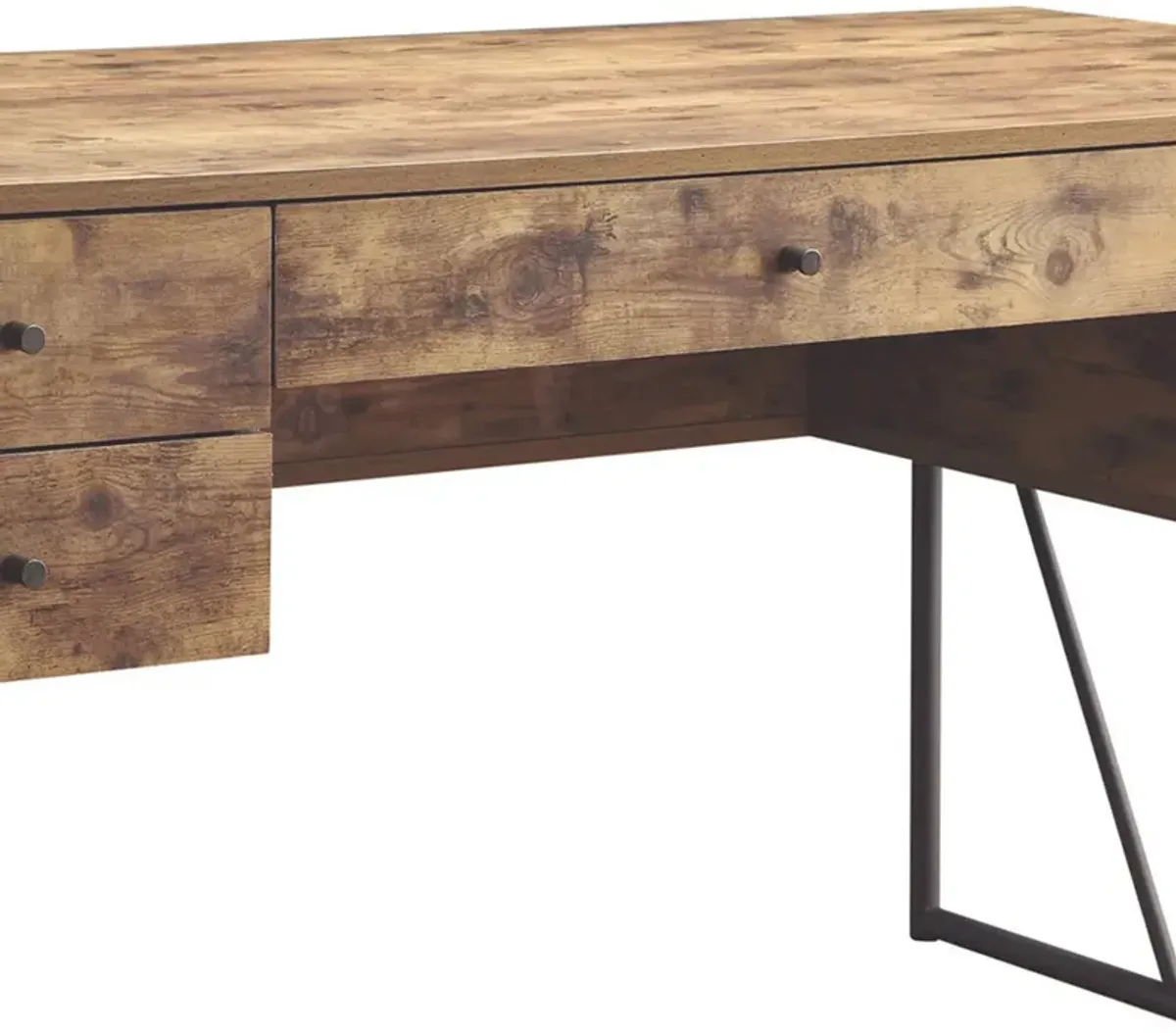 Voguish Style Writing Desk With 4 Drawers