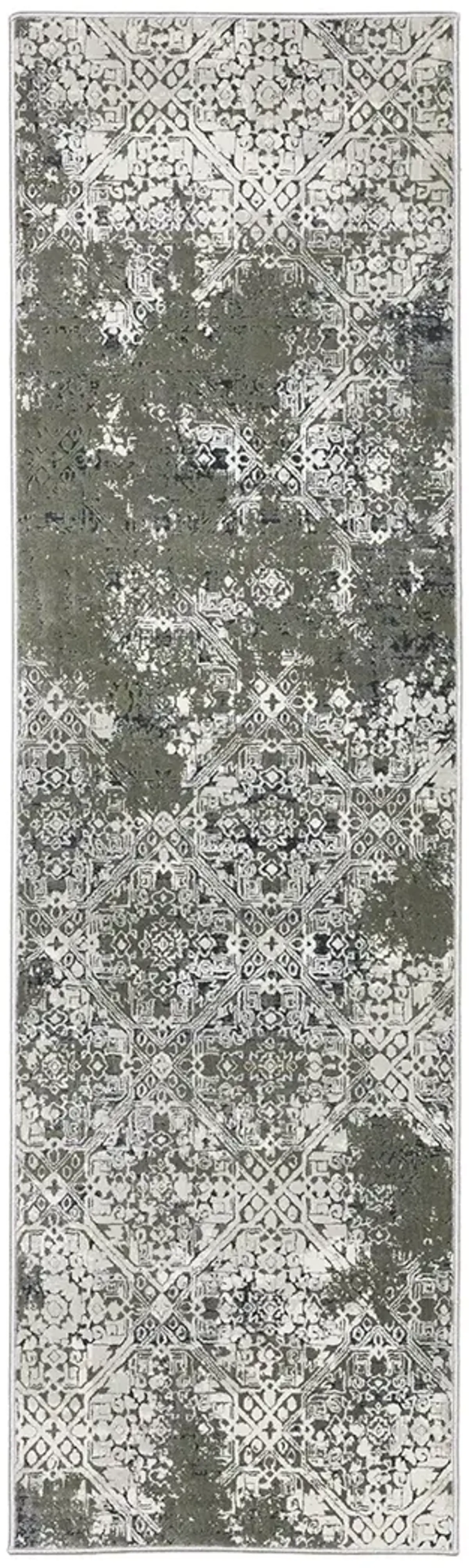 Gemini 2'3" x 7'6" Beige Rug