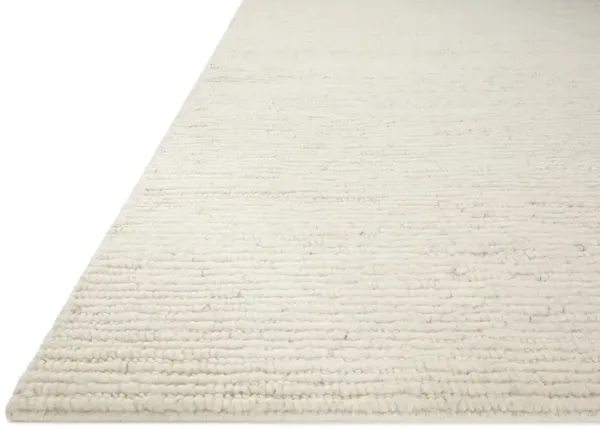 Ava AVA-01 Dove / Ivory 7''9" x 9''9" Rug by Magnolia Home By Joanna Gaines