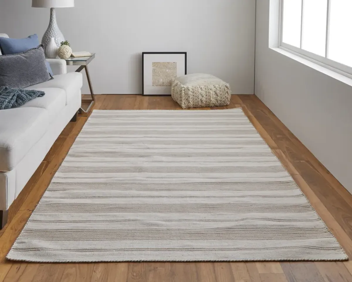 Duprine 0560F Ivory/Taupe 4' x 6' Rug