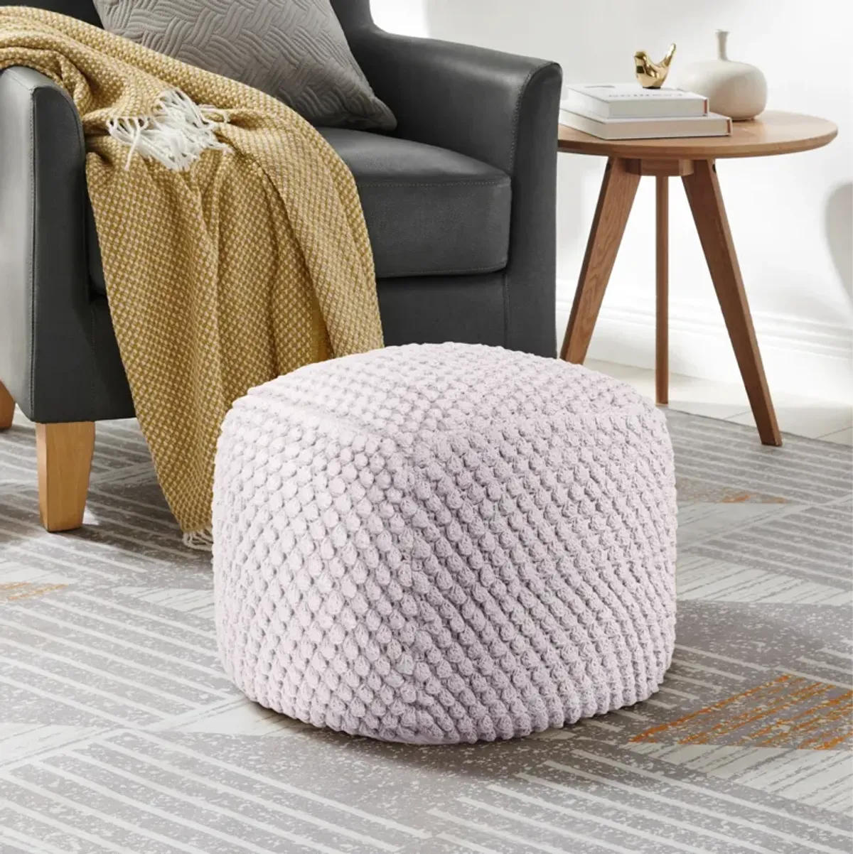 Loft Lyfe Priscila Cotton Yarn Pouf