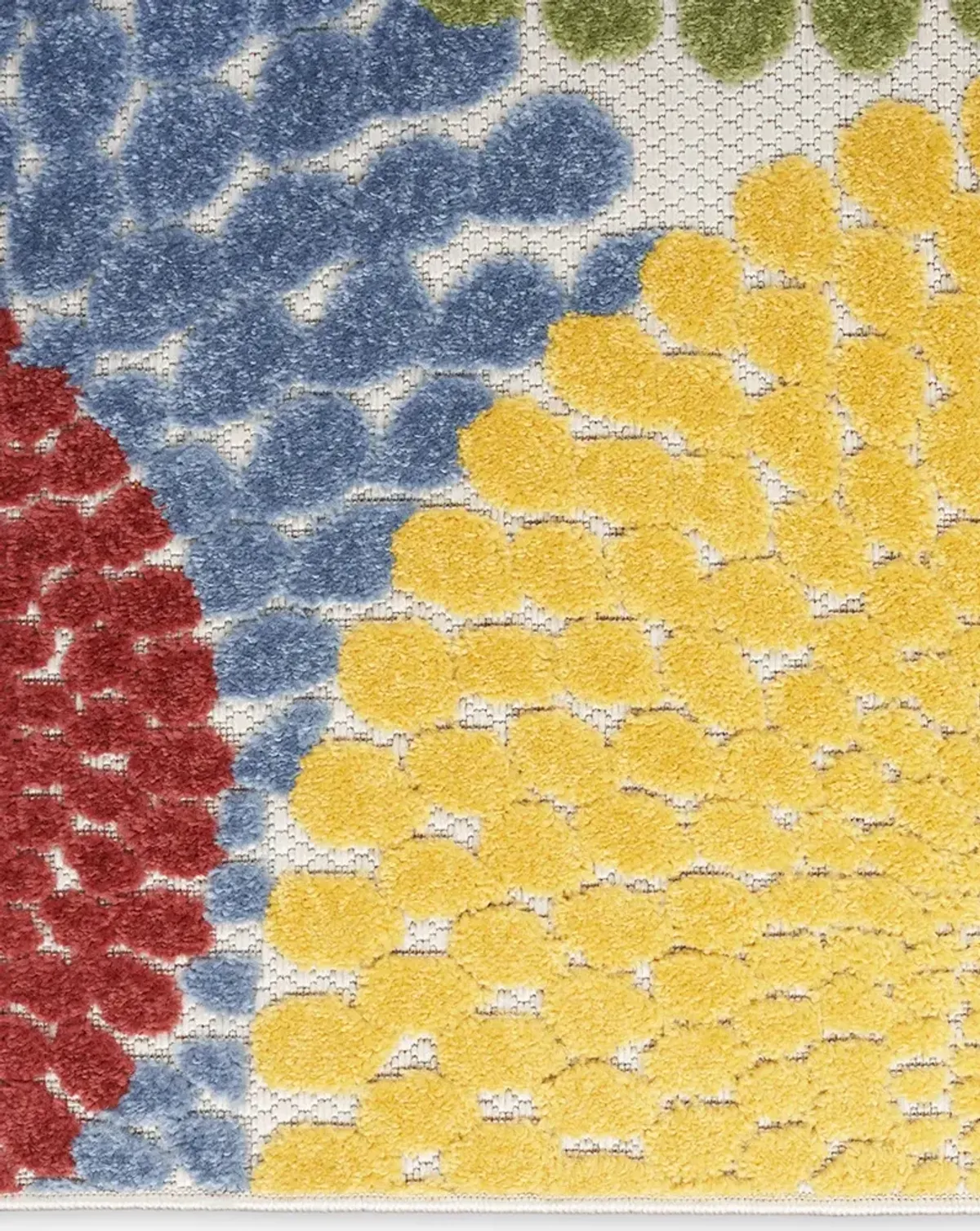 Aloha ALH29 Multicolor 7'10" x Round Rug