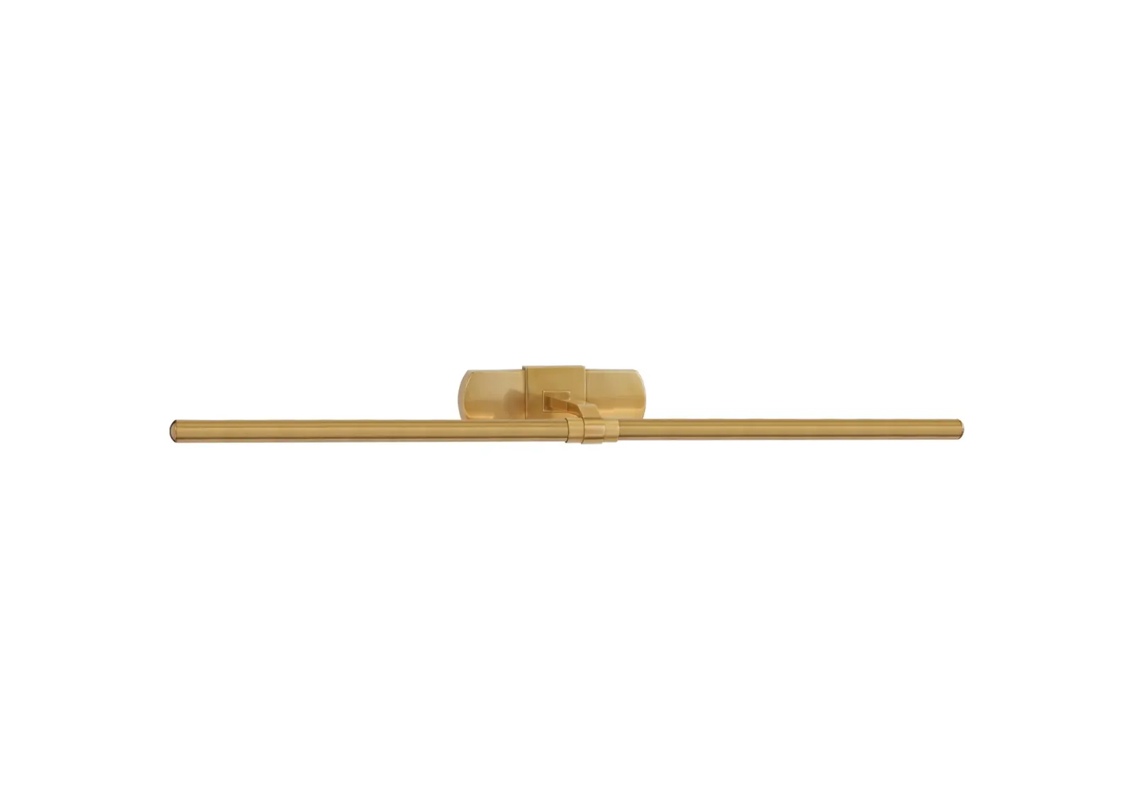 Langley 32" Picture Light in Natural Brass