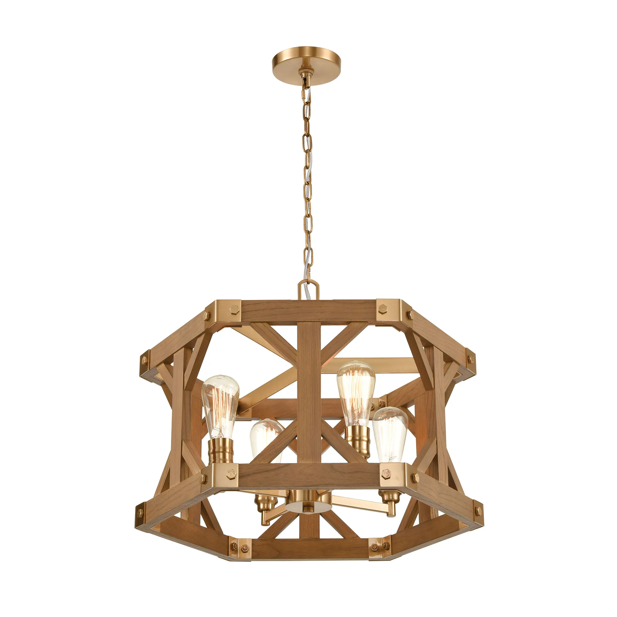 Structure 23'' Wide 4-Light Chandelier