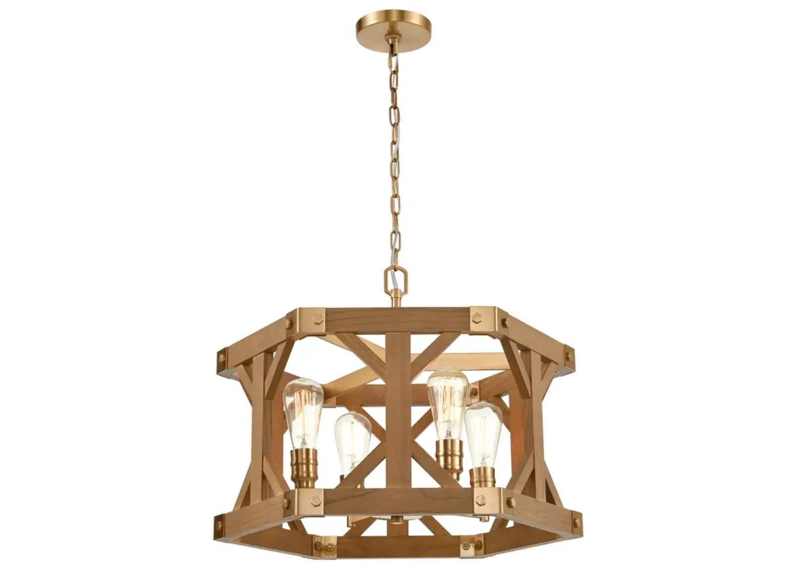 Structure 23'' Wide 4-Light Chandelier