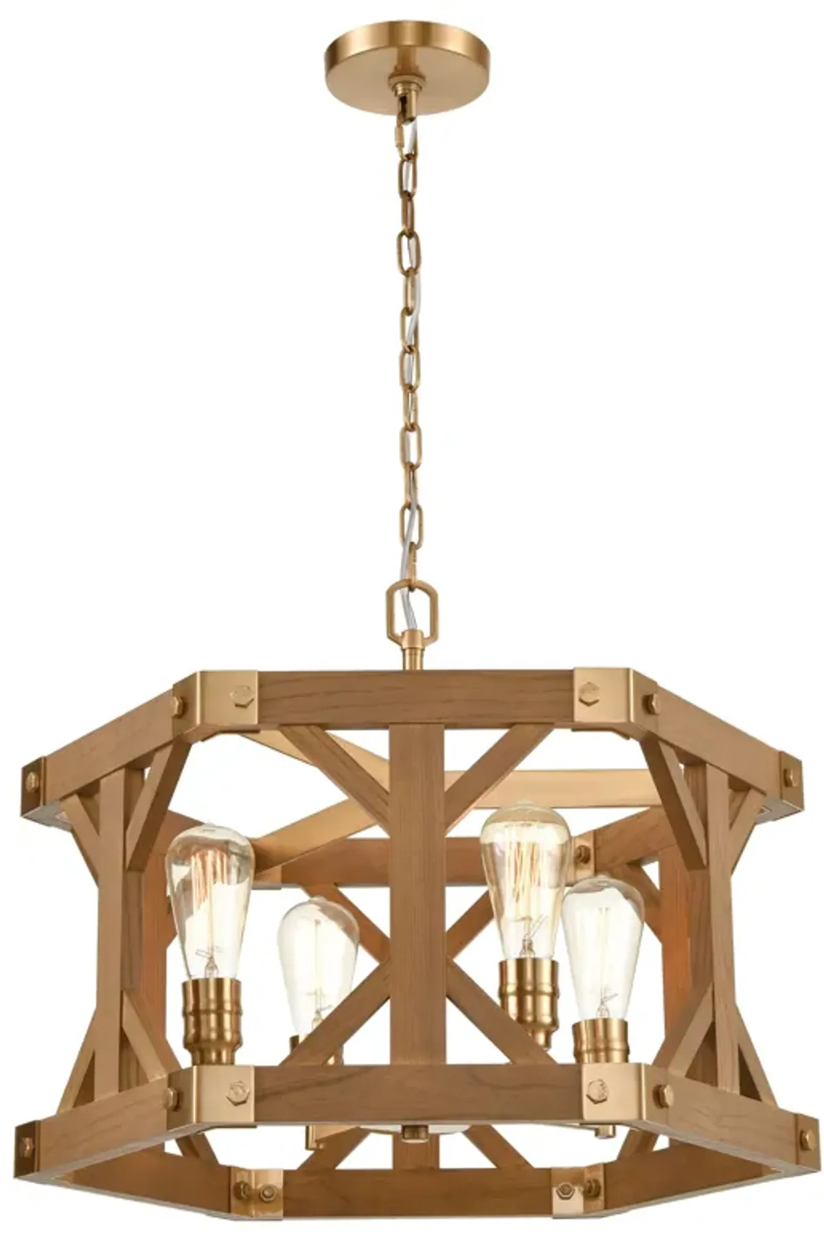 Structure 23'' Wide 4-Light Chandelier