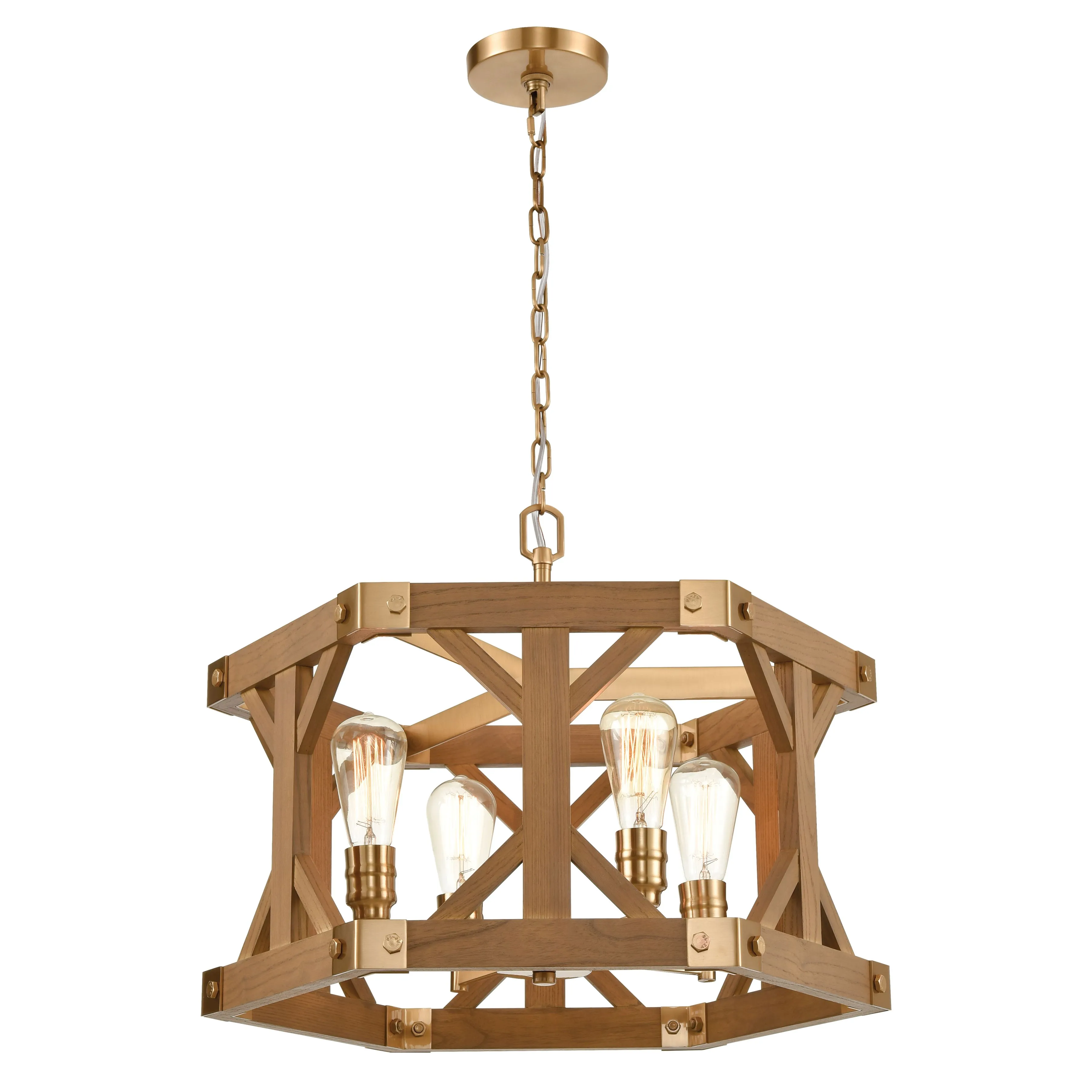 Structure 23'' Wide 4-Light Chandelier