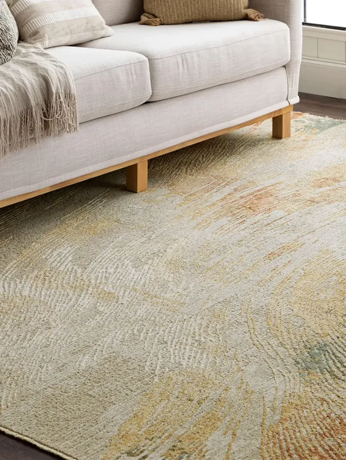 Memento Artifact Beige 6' 6" X  9' 10" Rug