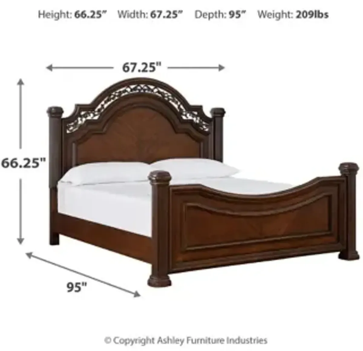 Lavinton Queen Poster Bed