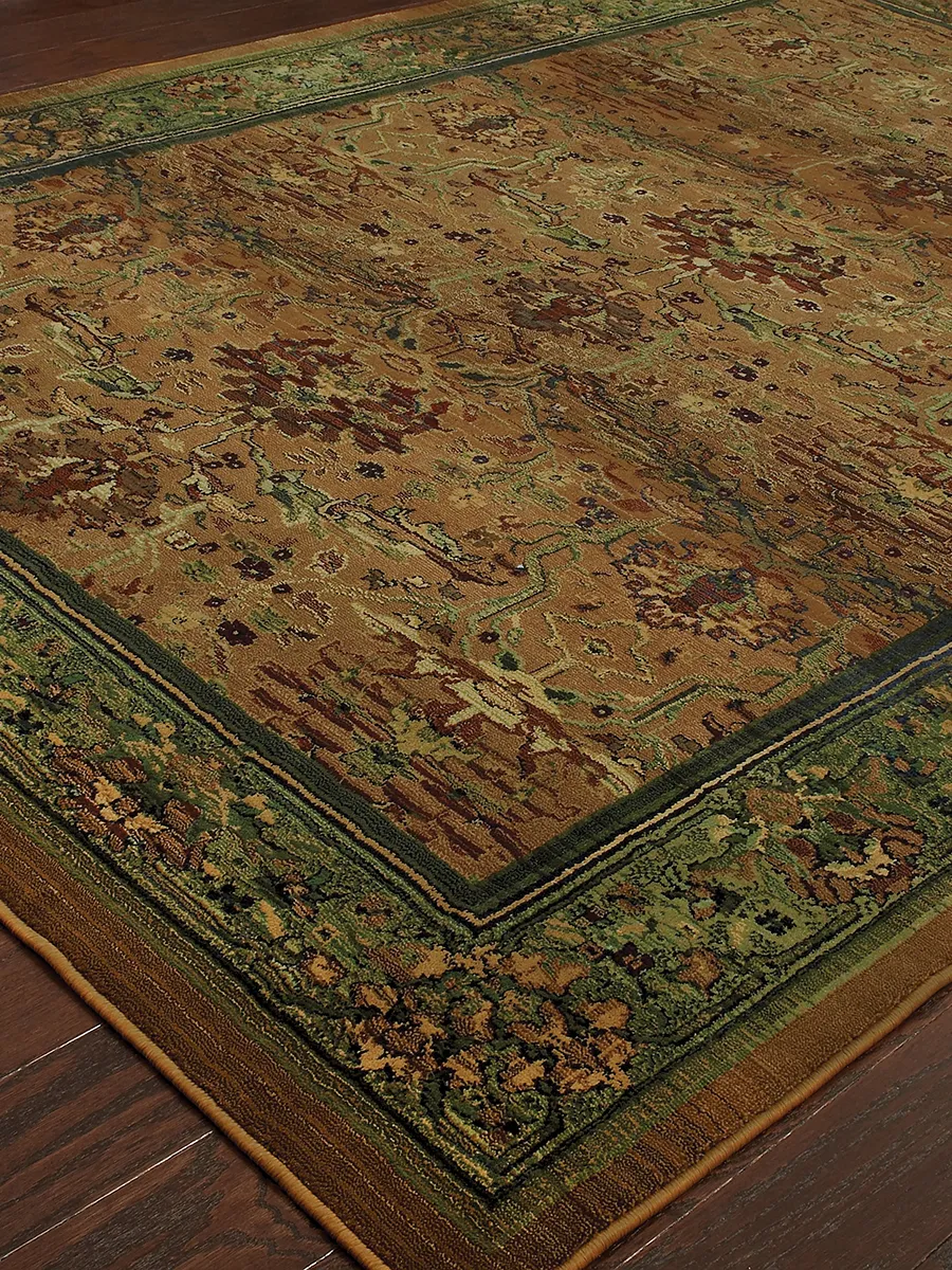 Kharma 2' x 3' Green Rug