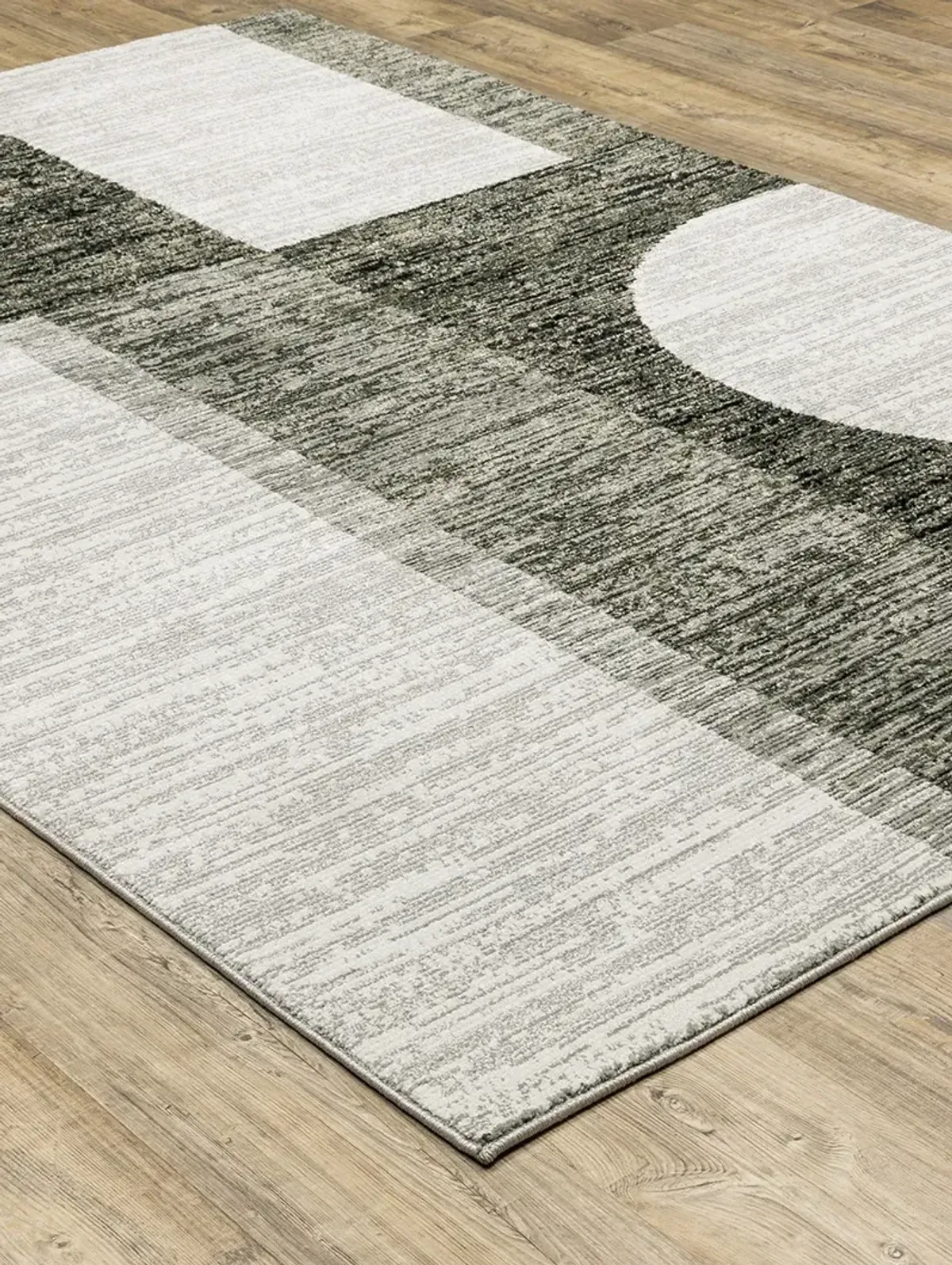 Strada 3'3" x 5'2" Charcoal Rug