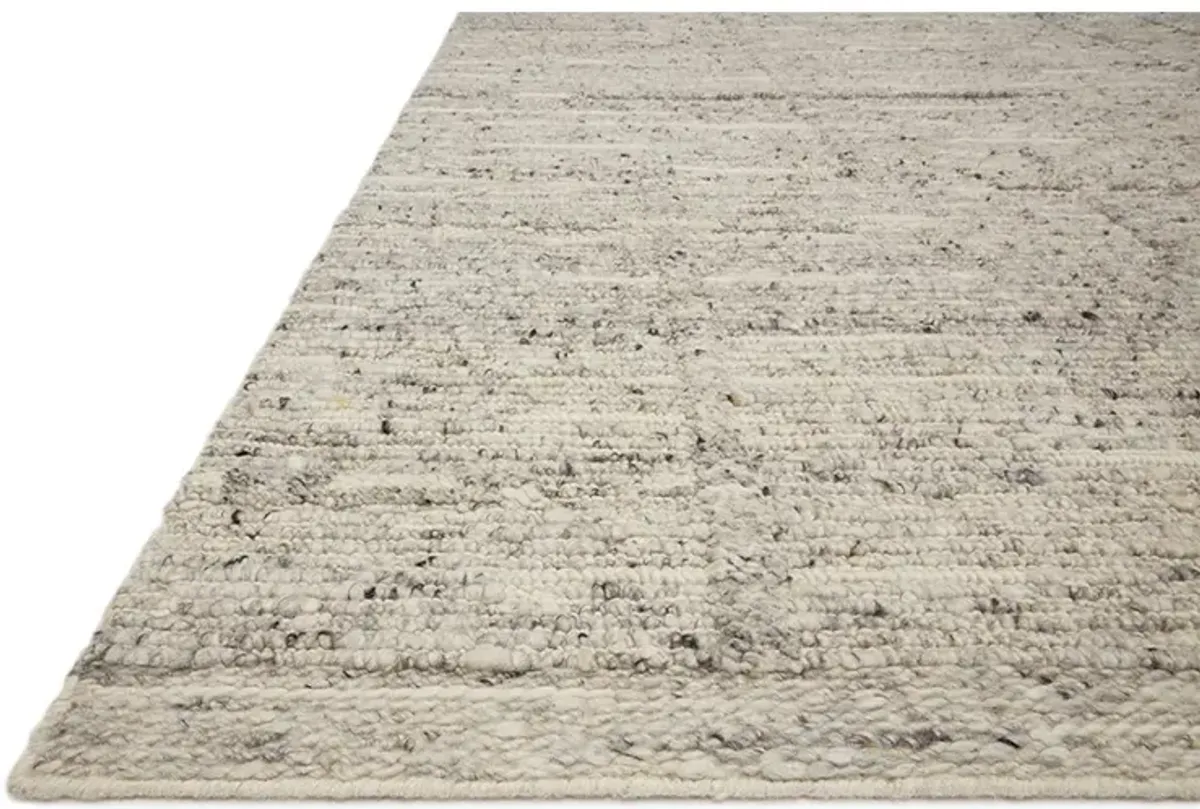 Rayan RAY02 Silver 4' x 6' Rug