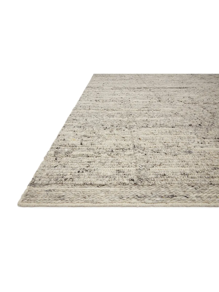 Rayan RAY02 Silver 4' x 6' Rug