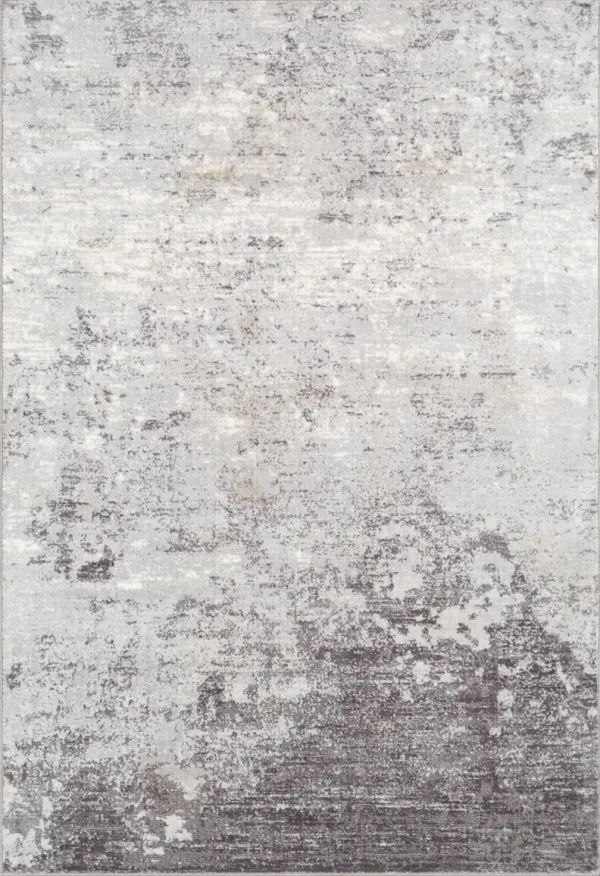 Wanderlust WNL-2310 5'3' Round Gray Rug