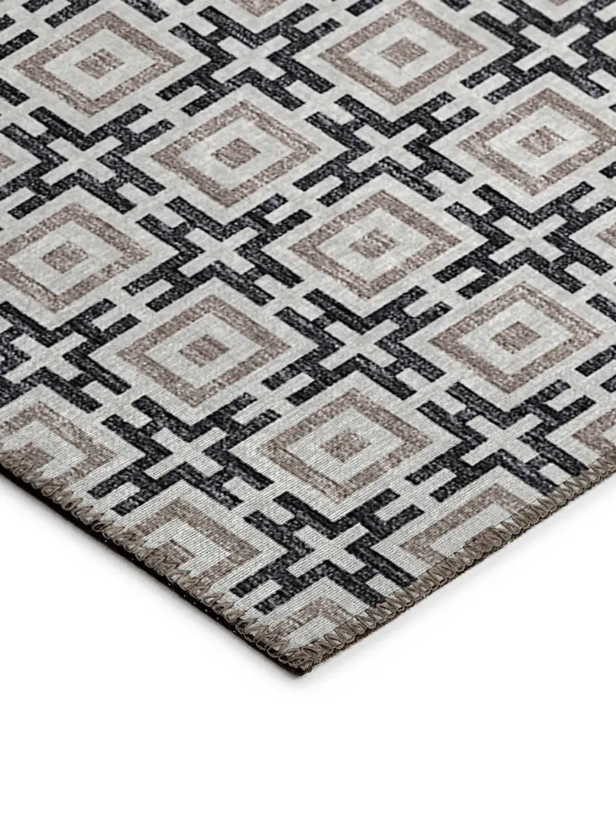 Marlo MO1 Black 6' Rug