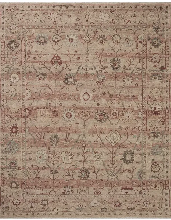 Dominic DOM01 Clay/Rust 5'6" x 8'6" Rug