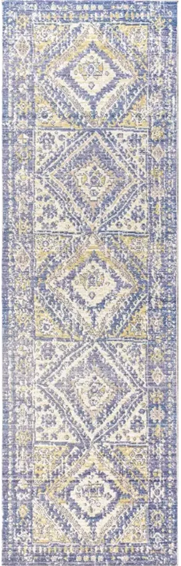 Darija Ornate Geometric Medallion Area Rug