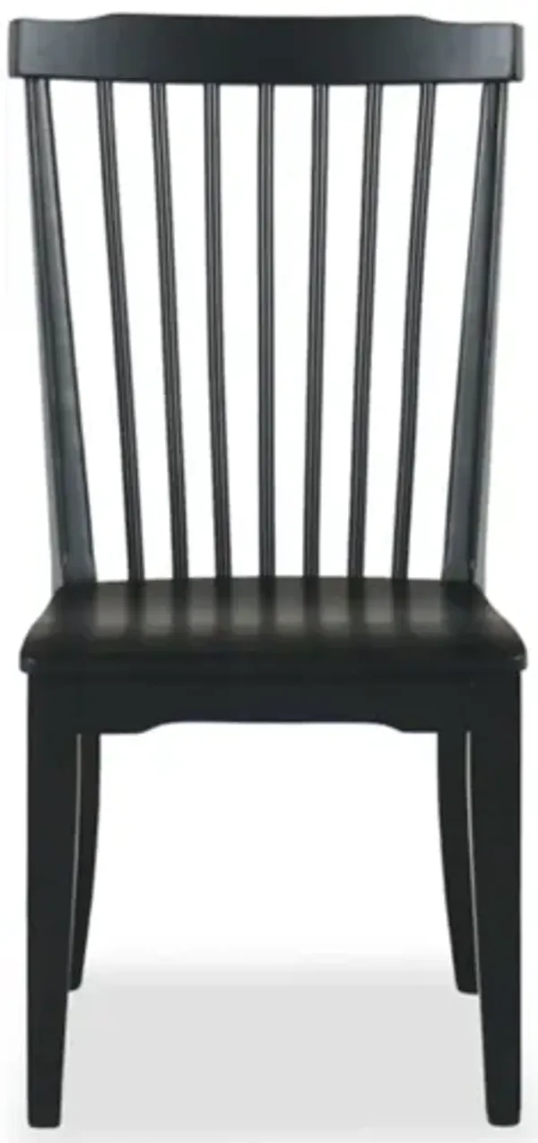 Chatworth Black Rack Back Side Chair