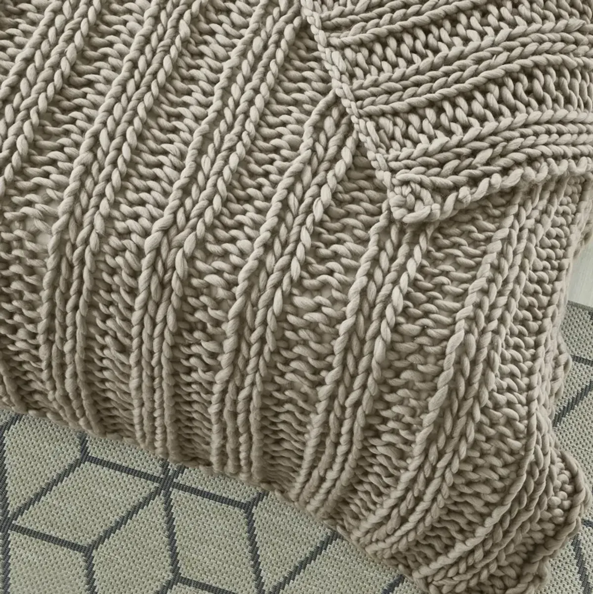 Cozy Tyme Joubert Channel Knit Throw 50"x70".