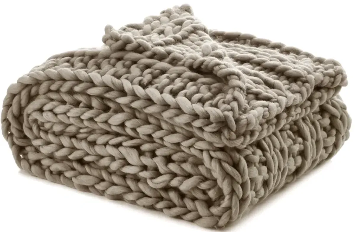 Cozy Tyme Joubert Channel Knit Throw 50"x70".