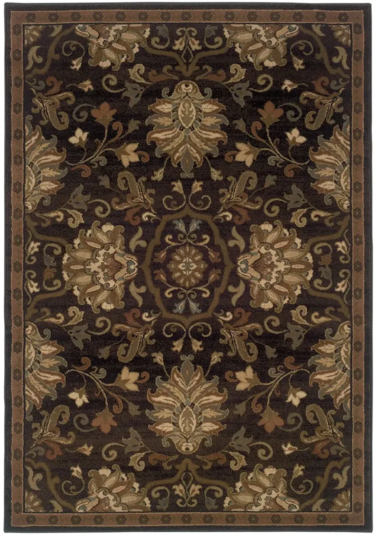 Hudson 7'8" Brown Rug