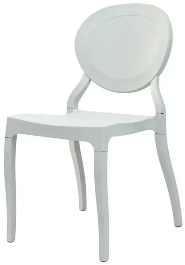 Commerical Seating Products White Emma Armless Chairs