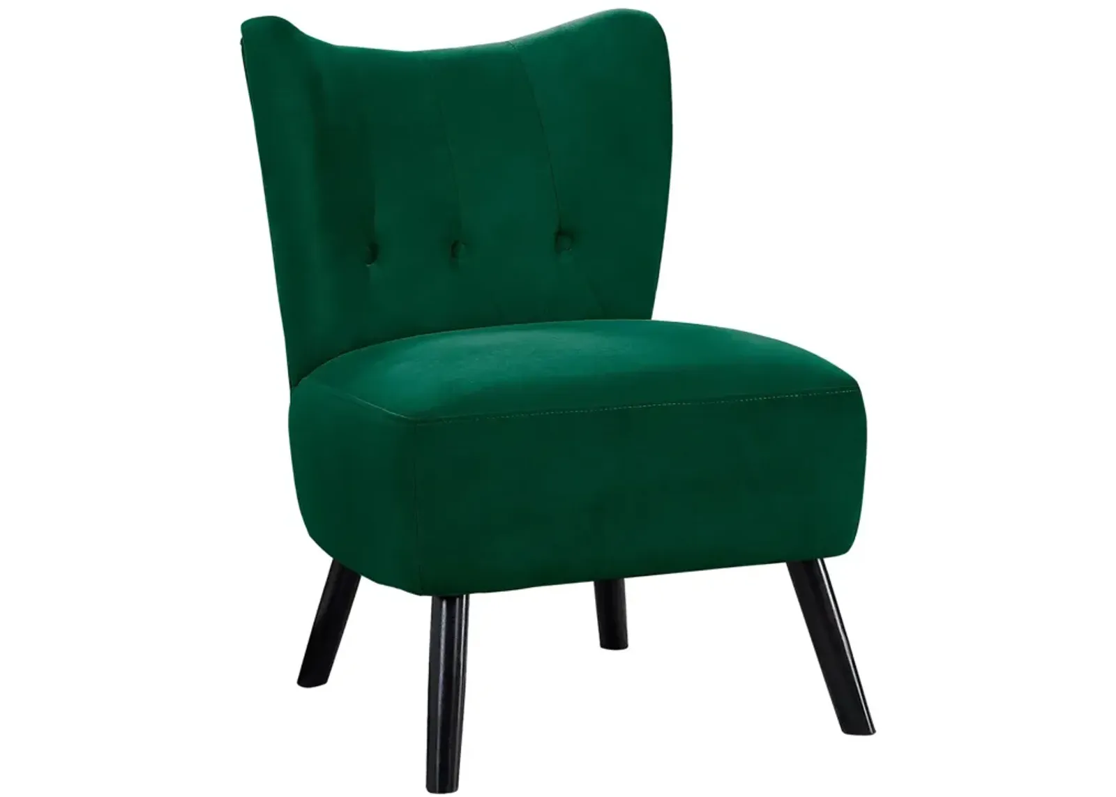 Unique Style Velvet Covering Accent Chair Button