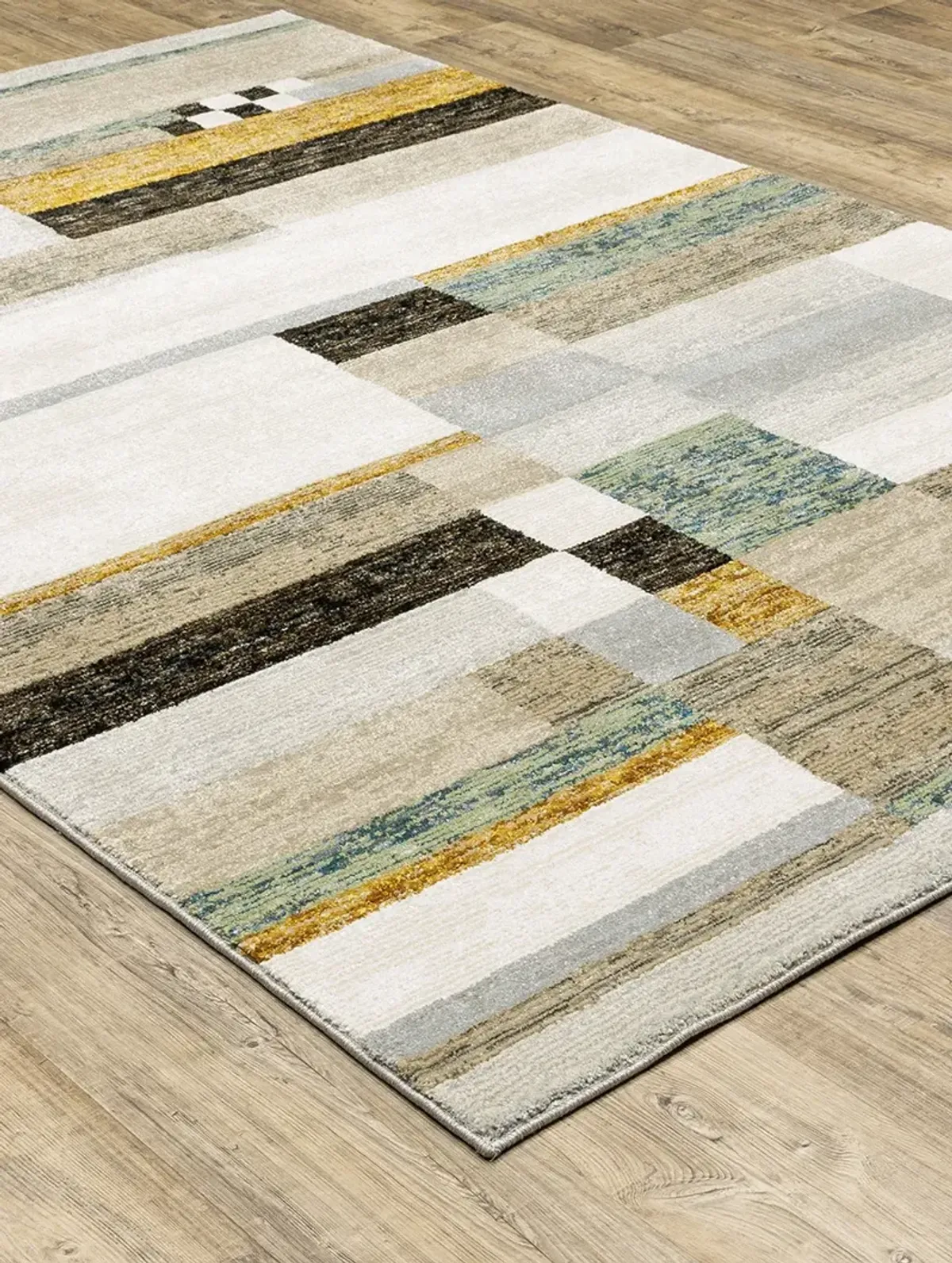 Strada 8'6" x 11'7" Beige Rug