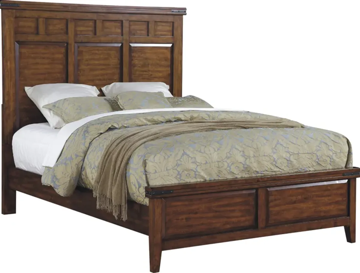 Mango Panel Queen Bed