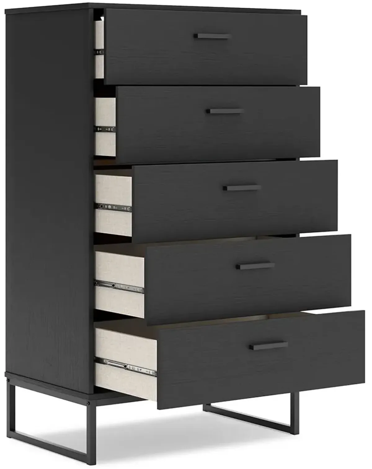 Socalle Chest of Drawers- Black