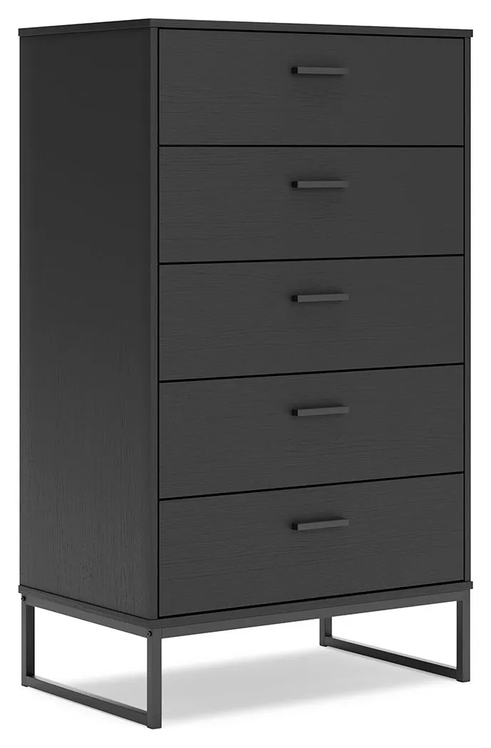 Socalle Chest of Drawers- Black