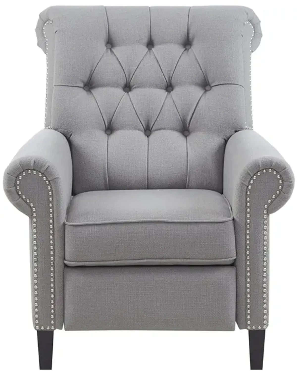 Gracie Mills Rhys Button Tufted Back Recliner