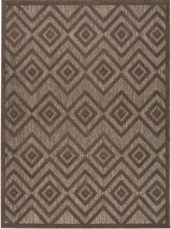 Versatile NRV01 Brown 6' x 9' Rug
