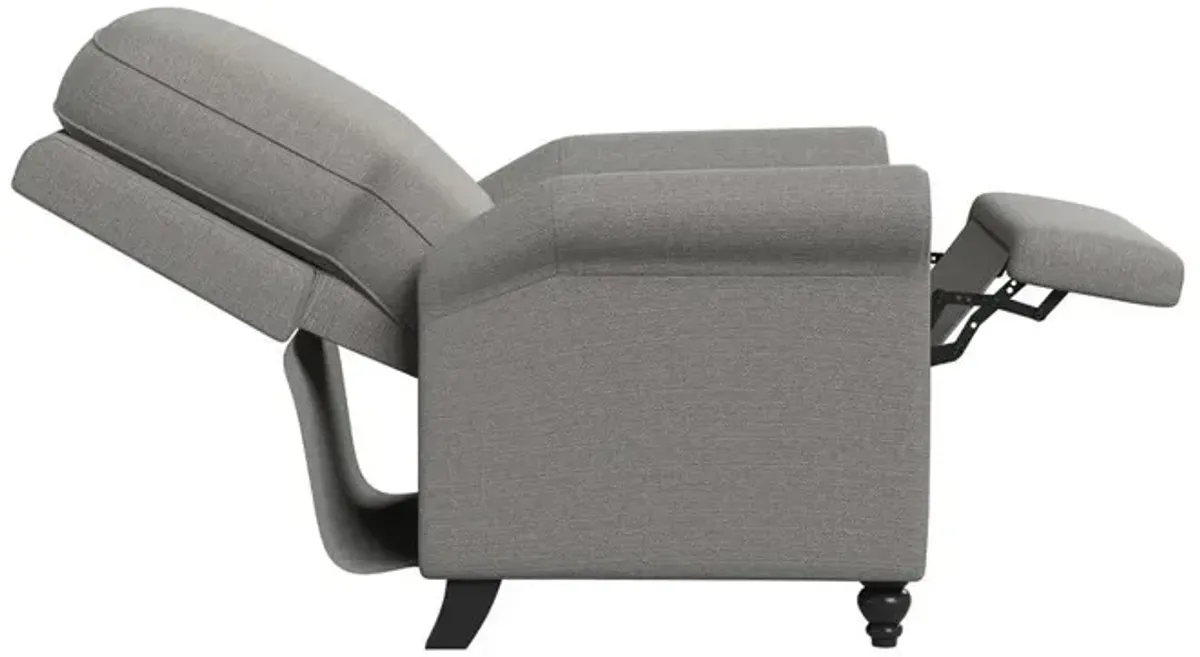 ProLounger Pushback Recliner in Dove Grey Linen