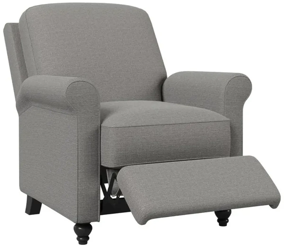 ProLounger Pushback Recliner in Dove Grey Linen